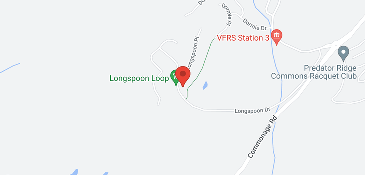 map of 401 Longspoon Drive